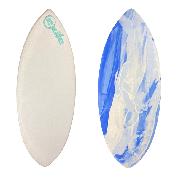 Small Hornet™ 5/8" Double Carbon Fiber Epoxy Skimboard