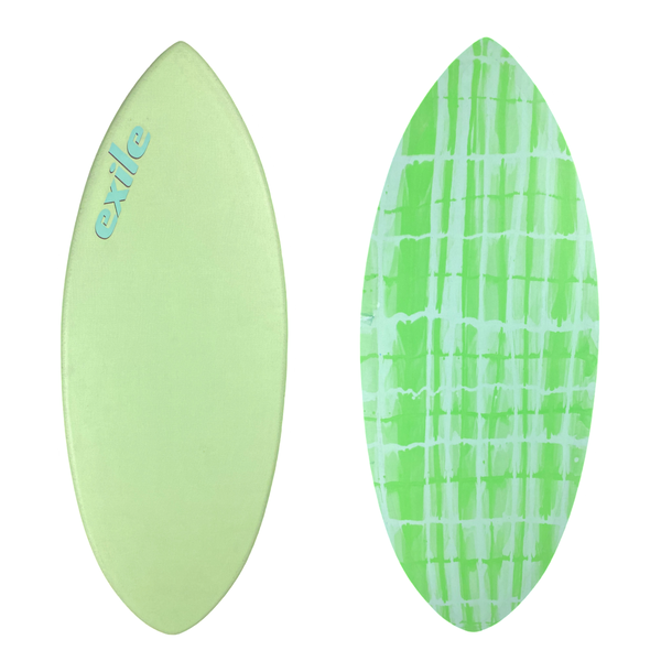 Medium Hybrid 3/4” Tapered to 5/8" Double Carbon Fiber Epoxy Skimboard