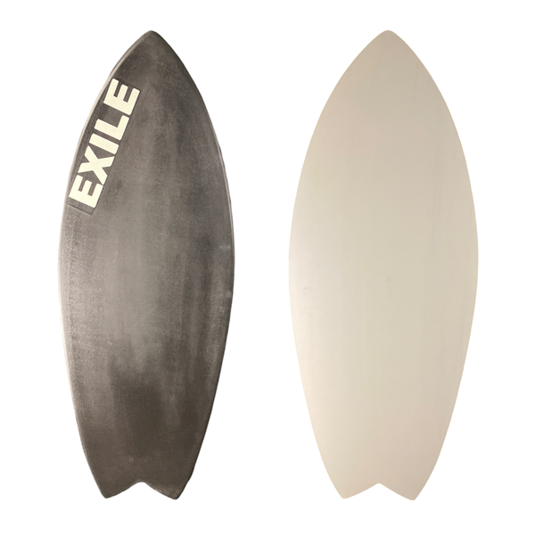 Large Blairacuda™ 5/8" Double Carbon Fiber Epoxy Skimboard