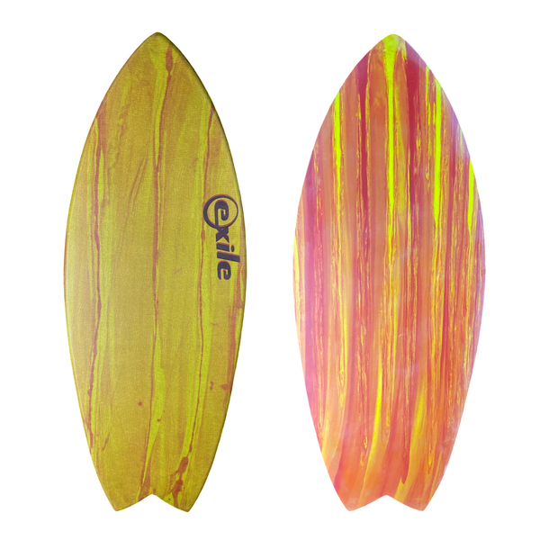 Small Blairacuda™ 5/8" Double Carbon Fiber Epoxy Skimboard