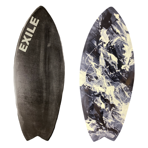 Small Blairacuda™ 5/8" Double Carbon Fiber Epoxy Skimboard