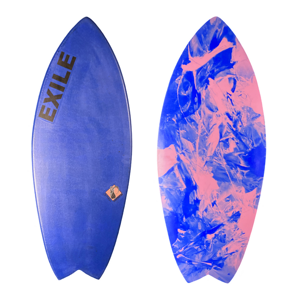 Medium Blairacuda™ 5/8" G.O.A.T™️ Construction Epoxy Skimboard