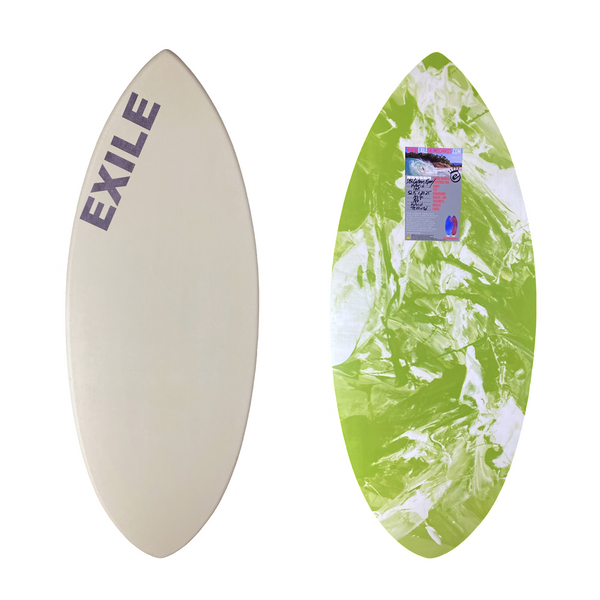 Medium Hybrid 5/8" Double Carbon Fiber Epoxy Skimboard