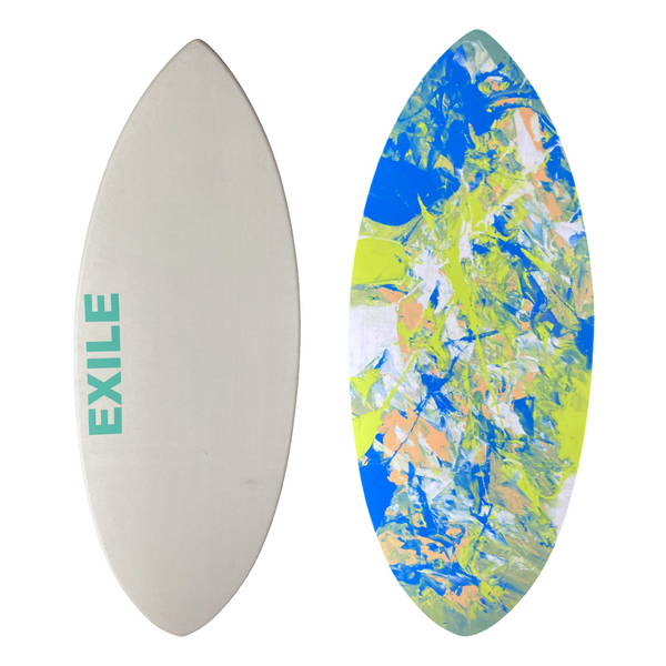 Medium Hybrid 5/8" Double Carbon Fiber Epoxy Skimboard