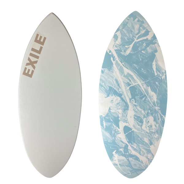 Large Hybrid 5/8" Double Carbon Fiber Epoxy Skimboard