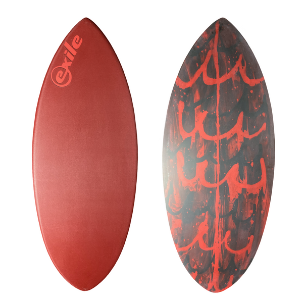 Large Hybrid 5/8" Double Carbon Fiber Epoxy Skimboard