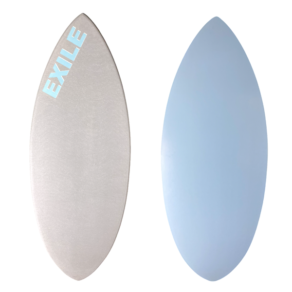 Blemished Medium Large Pro Shape 5/8” Double Carbon Fiber Epoxy Skimboard