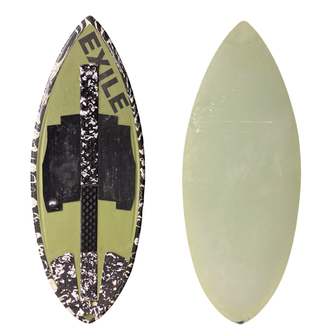 Used Pro Shape Carbon Skimboard Large 3/4