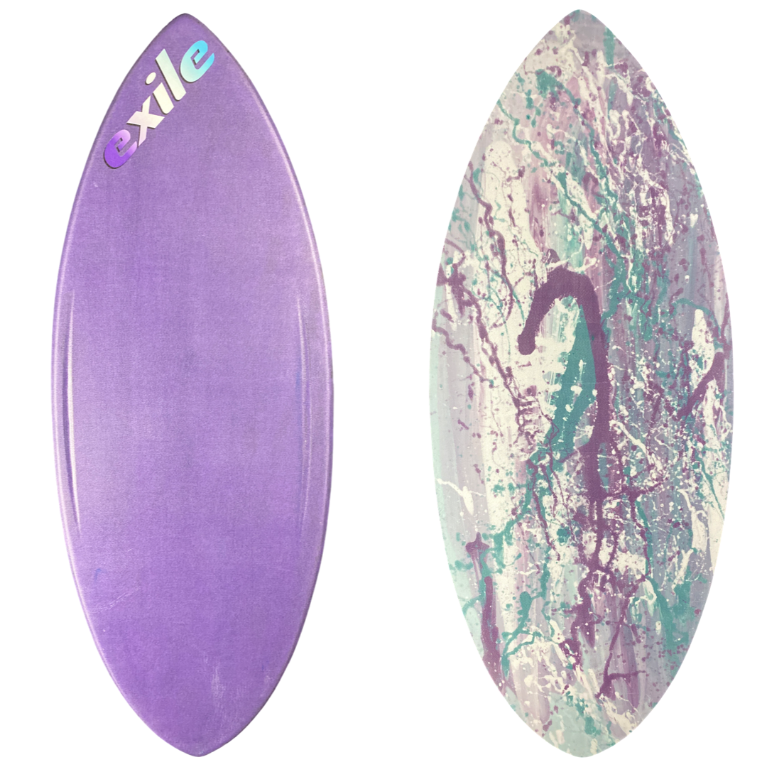 Hybrid Carbon Skimboard Extra Small 3/4'' - Sand | Exile Skimboards Hybrid Carbon Skimboard Extra Small 3/4'' - Sand | Exile Skimboards