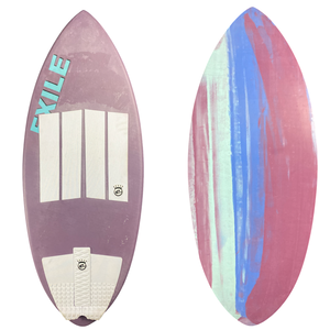 EXILE スキムボード、ホワイト パープル EXILE スキムボード、ホワイト パープル EX0 Skimboard