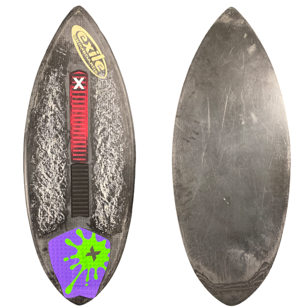 Used Medium Pro Shape 3/4" to 5/8" Double Carbon Epoxy Skimboard