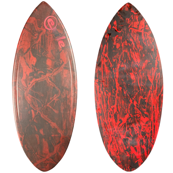 Medium Hybrid Shape 5/8”  Duraweight Double Carbon Epoxy Construction Epoxy Skimboard