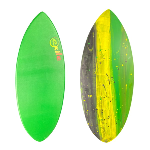 Medium Hybrid Shape 5/8”  Double Carbon Epoxy Construction Epoxy Skimboard