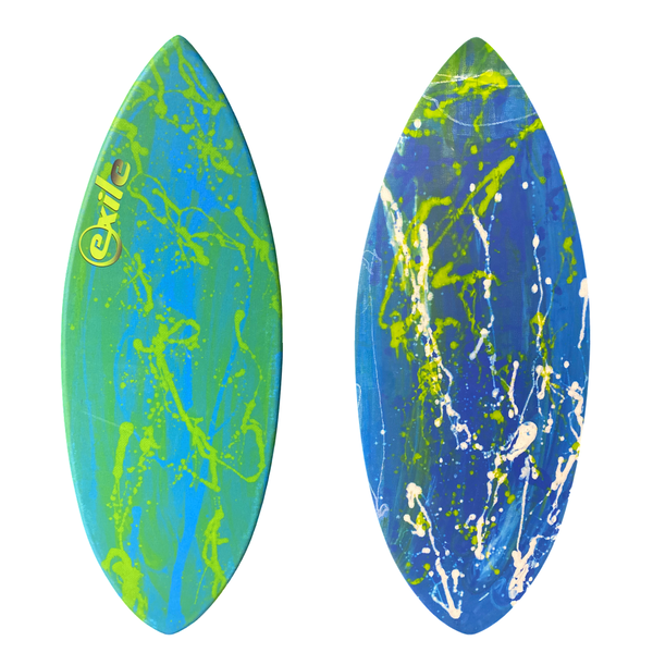 Medium Pro Shape 5/8” Double Carbon Fiber Epoxy Skimboard