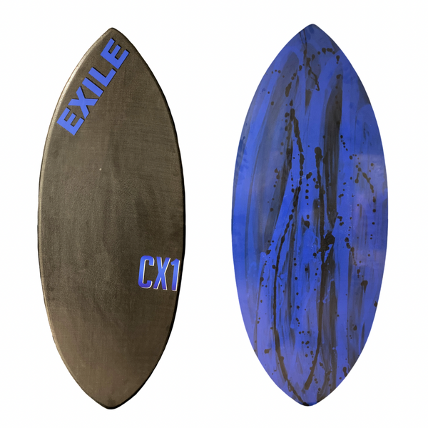 Medium CX1 Hybrid Shape Double Carbon Fiber Epoxy Skimboard