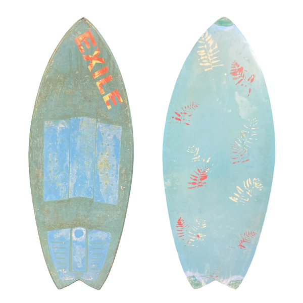 Used Large Blairacuda™ Shape 5/8" Double Carbon Fiber Epoxy Skimboard