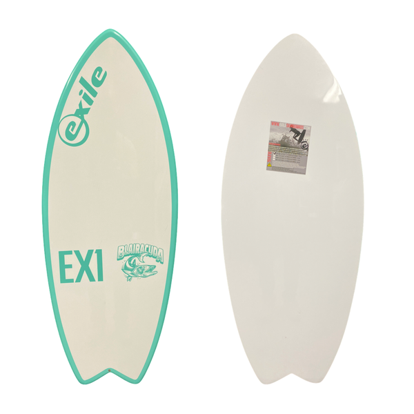 BLEMISHED Extra Small Blairacuda™ EX1 E-Glass Epoxy Skimboard