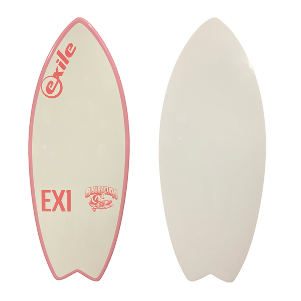 BLEMISHED Large Blairacuda™ 3/4'' tapered to 5/8" EX1 E-Glass Epoxy Skimboard