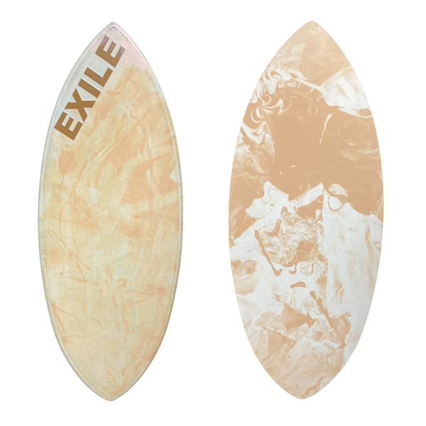 Medium Large Hornet™ 5/8" Double Carbon Fiber Epoxy Skimboard