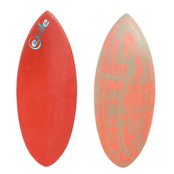 Medium Hybrid Shape 5/8” Double Carbon Epoxy Construction Epoxy Skimboard