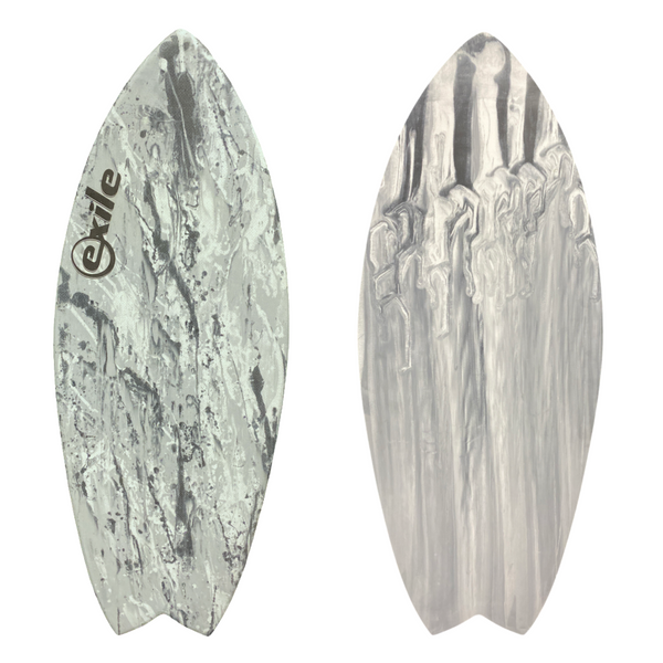 Extra Large Blairacuda™ 5/8" Double Carbon Fiber Epoxy Skimboard