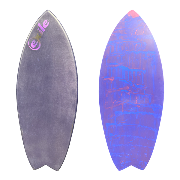 Small Blairacuda™ 5/8" Double Carbon Fiber Epoxy Skimboard