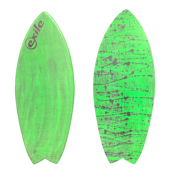 Medium Blairacuda™ 5/8" Double Carbon Fiber Epoxy Skimboard