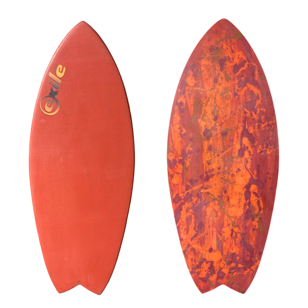 Extra Large Blairacuda™ 5/8" Double Carbon Fiber Epoxy Skimboard