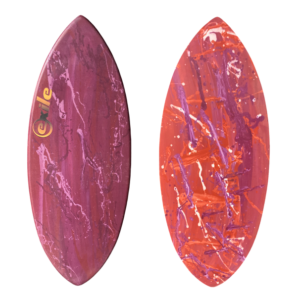 Medium Hornet™ 3/4" Tapered To 5/8" Double Carbon Fiber Epoxy Skimboard