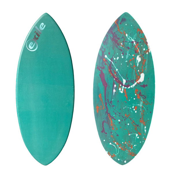 Medium Hornet™ 3/4" Tapered To 5/8" Double Carbon Fiber Epoxy Skimboard
