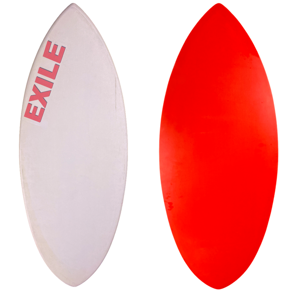 Medium Small Hornet Shape 5/8” Double Carbon Epoxy Construction Epoxy Skimboard