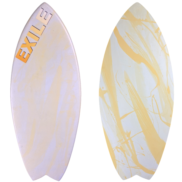 Extra Small Blairacuda 5/8" Double Carbon Fiber Epoxy Skimboard