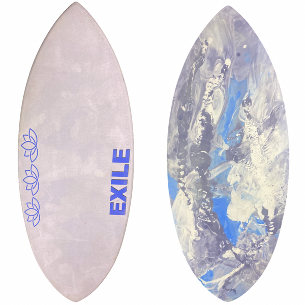 Small Lotus™ Shape Timmy Taper Double Carbon Fiber Epoxy Skimboard