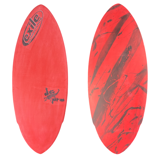 Medium D.C. Pro 5/8" Double Carbon Fiber Epoxy Skimboard