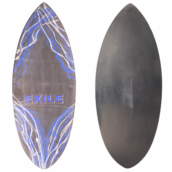 Medium Hybrid 3/4” Tapered to 5/8" Double Carbon Fiber Epoxy Skimboard