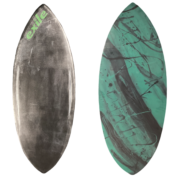 BLEMISHED Small Hornet™ 3/4” Taper to 5/8" Double Carbon Fiber Epoxy Skimboard