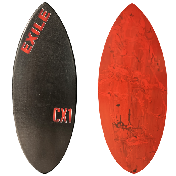 Small CX1 Hybrid Shape Carbon Fiber Epoxy Skimboard