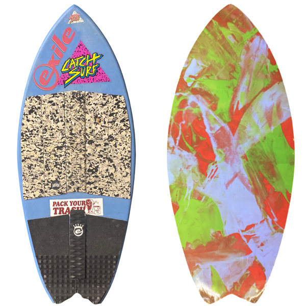 Used 44" Blairacuda™ 5/8" Double Carbon Fiber Epoxy Skimboard