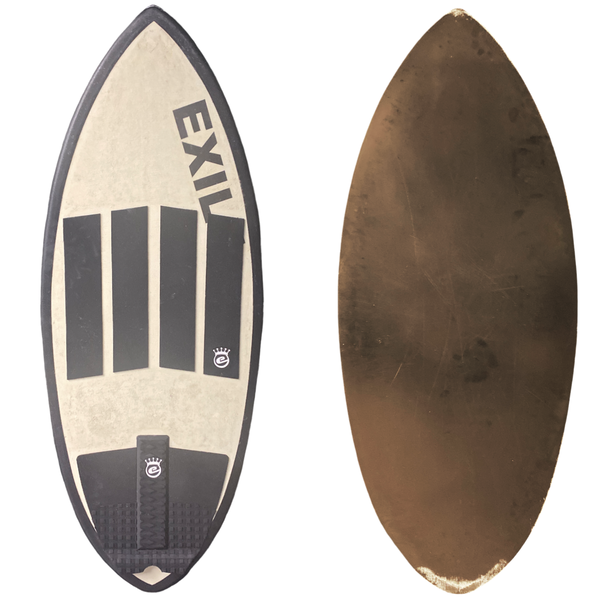 Used Large Hybrid 5/8" Double Carbon Fiber Epoxy Skimboard
