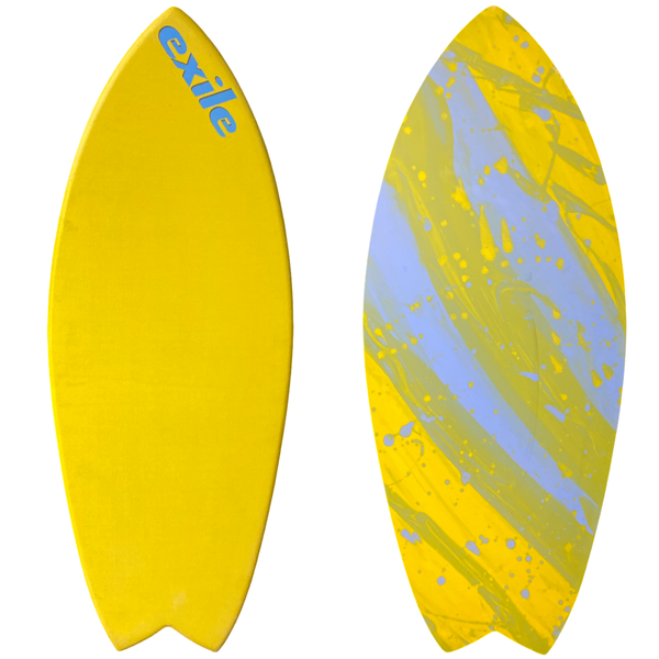 Large Blairacuda™ 5/8" Double Carbon Fiber Epoxy Skimboard