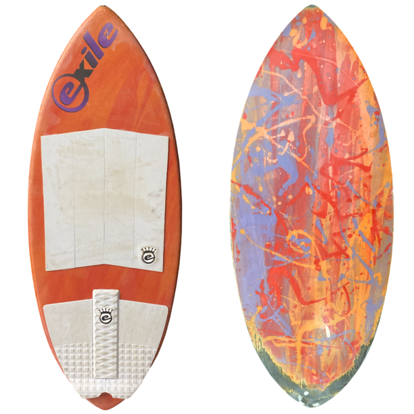 Used 44" Hornet™ 5/8" Double Carbon Fiber Epoxy Skimboard