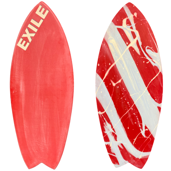 Small Blairacuda™ 5/8" Double Carbon Fiber Epoxy Skimboard