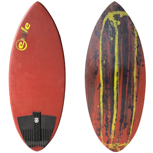 Used Medium Hybrid 5/8" Double Carbon Fiber Epoxy Skimboard