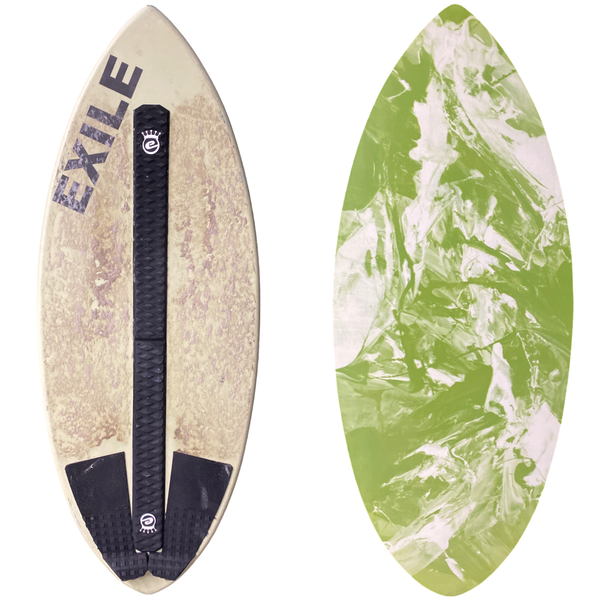 Used Medium Hybrid 5/8" Double Carbon Fiber Epoxy Skimboard
